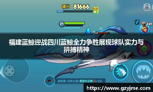 福建蓝鲸迎战四川蓝鲸全力争胜展现球队实力与拼搏精神